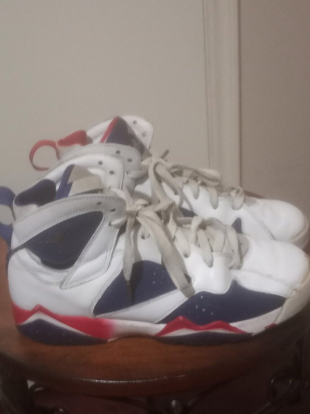 Size 7Y (GS) - Nike Air Jordan 7 Retro High Tinker Alternate 2016 (304774-123)